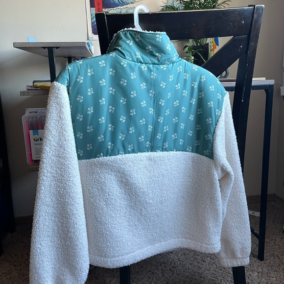 Universal thread colorblock 3/4 zip Sherpa - Picture 5 of 6